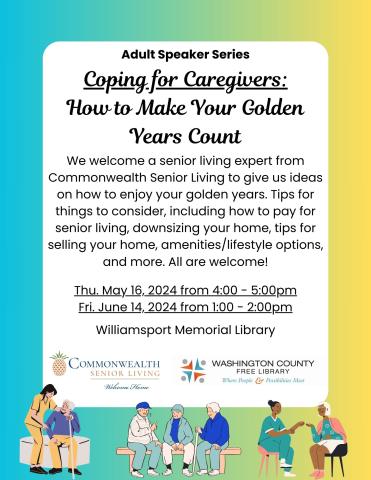 details of event june 14, 2024 1pm coping for caregivers