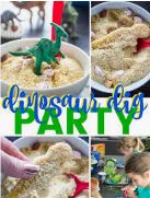 Dinosaur Dig Party pictures