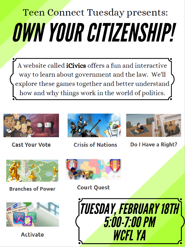 Own Your Citizenship - iCivics