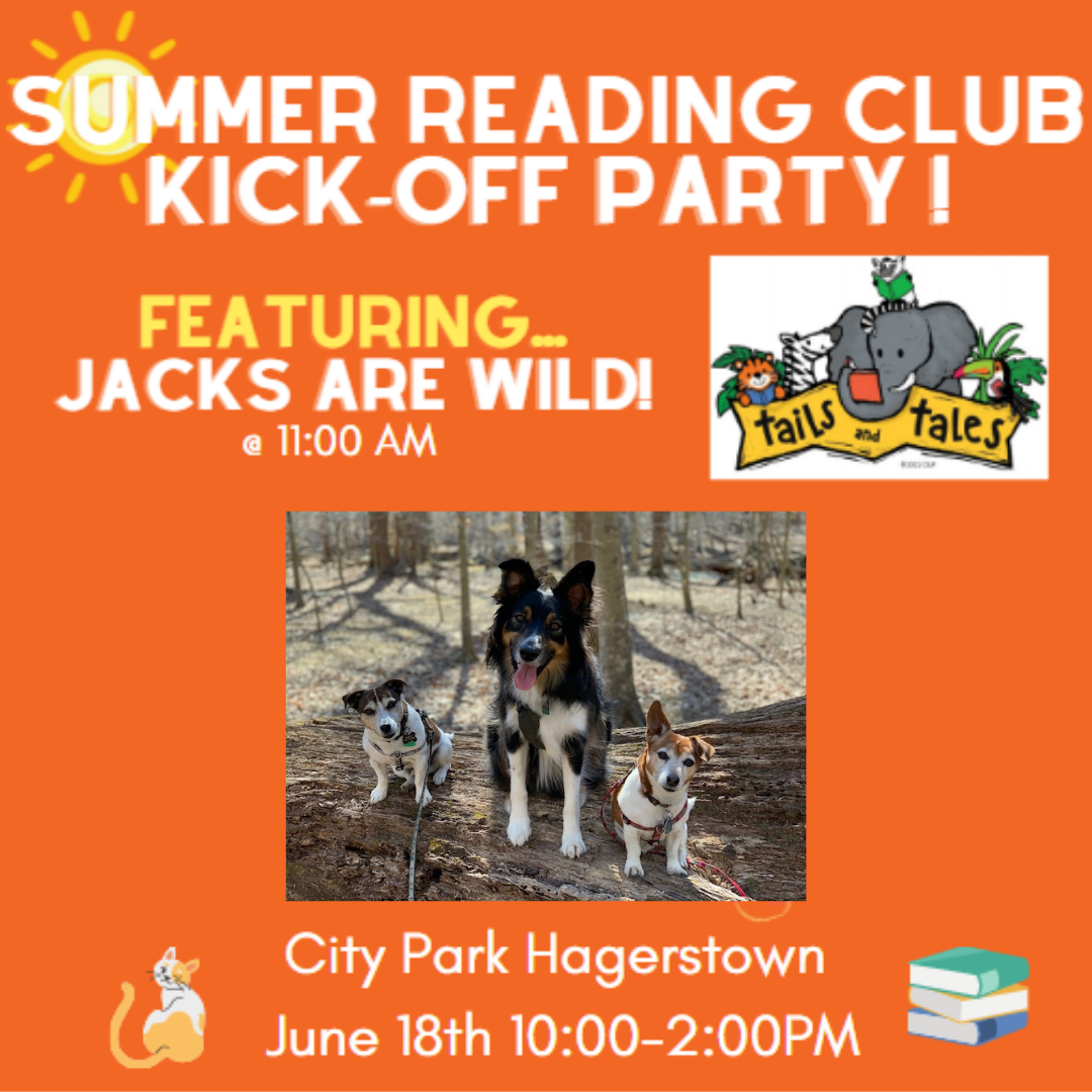 Kickoff Party - Summer Reading Club 2021, "Tails and Tales"