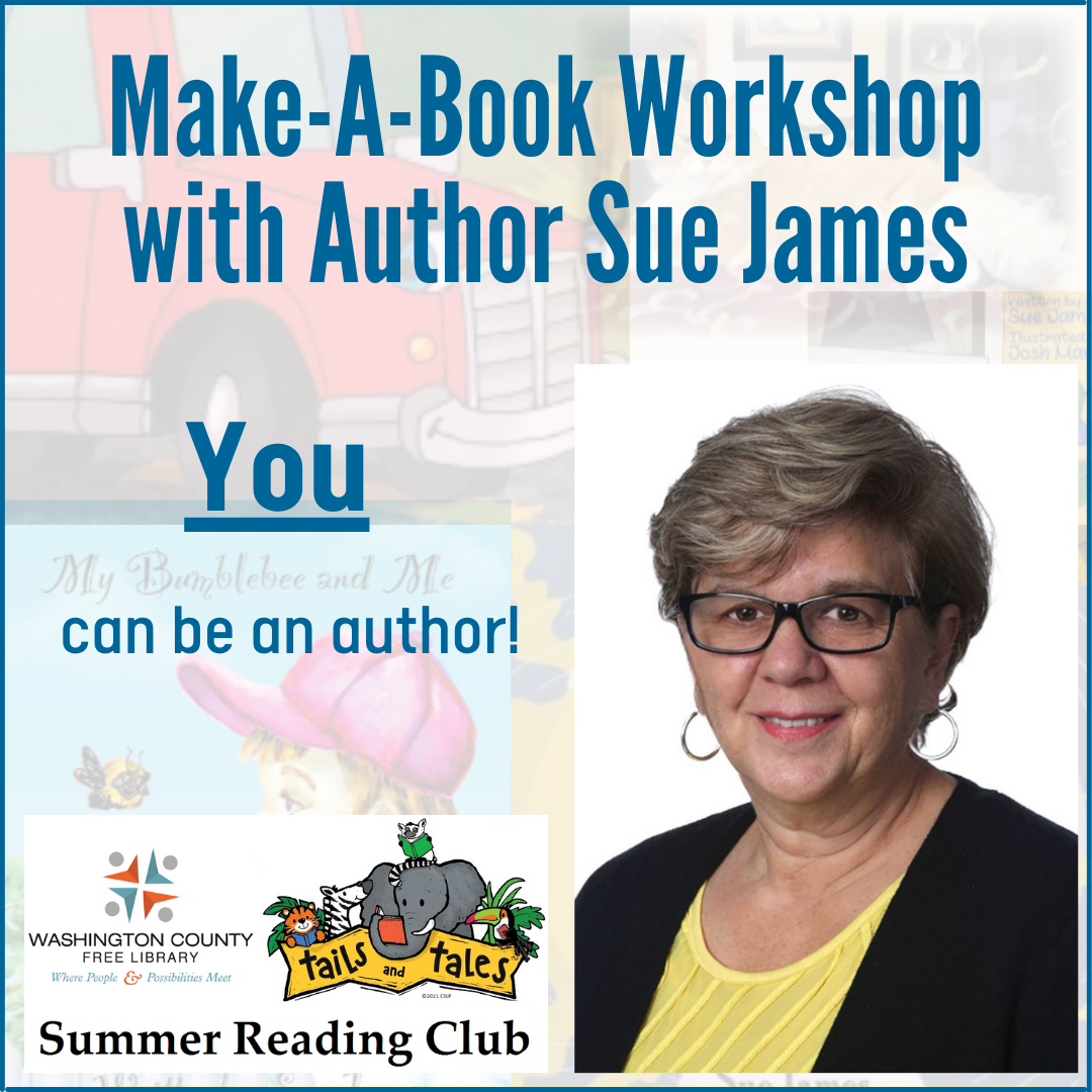 Make A Book with Author Sue James
