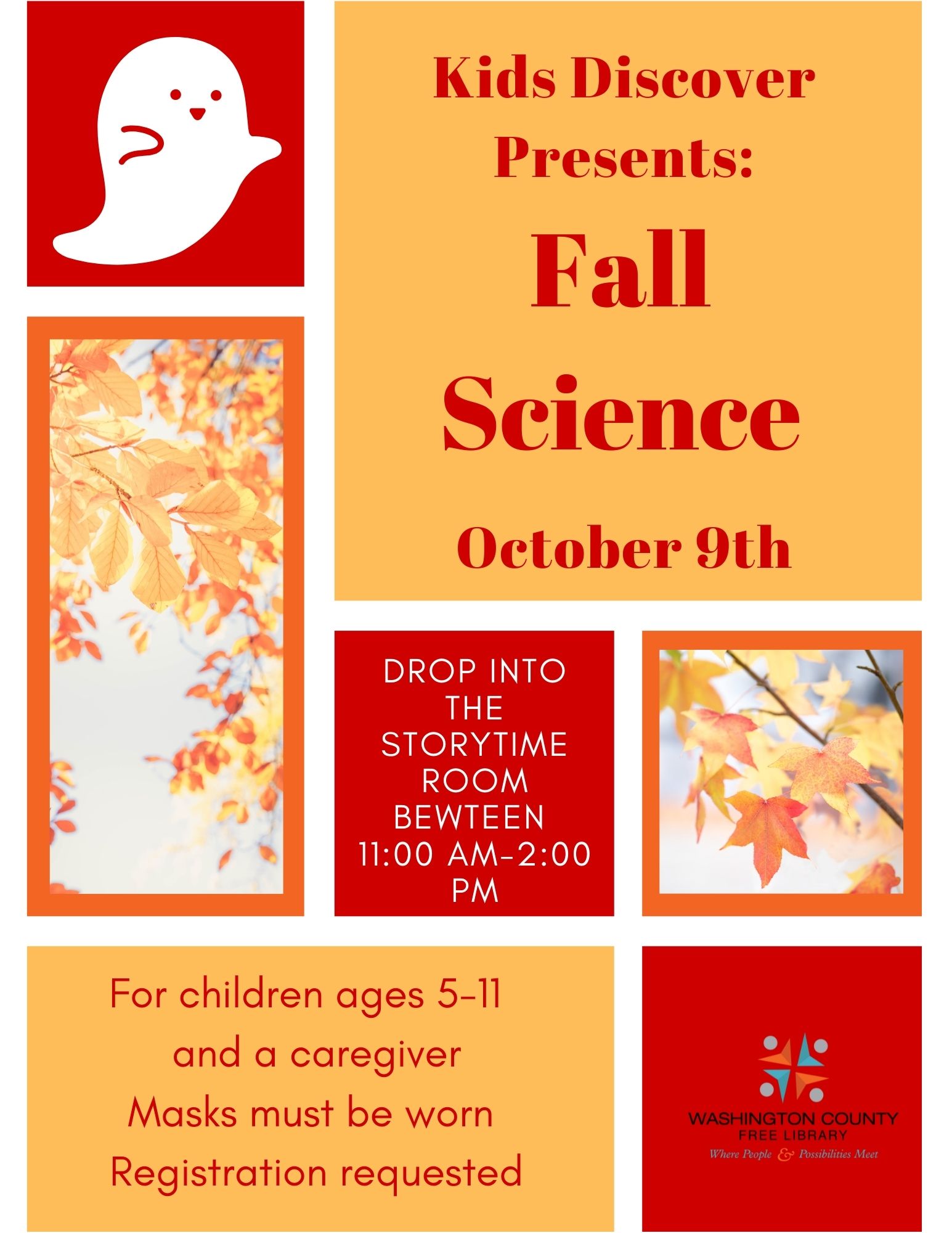 fall science poster