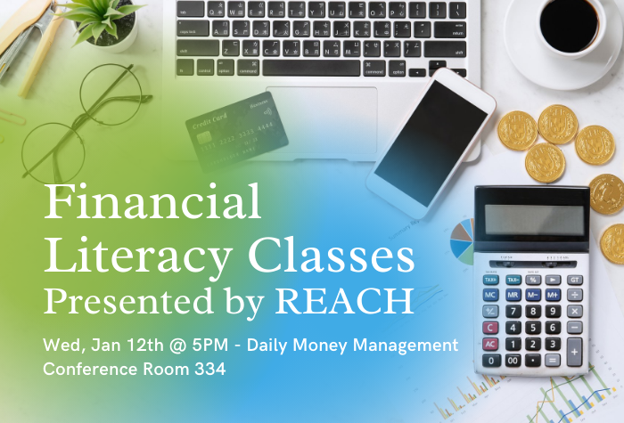 Financial Literacy Classes Presented by REACH