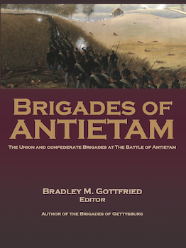 Book cover of "Brigades of Antietam" 