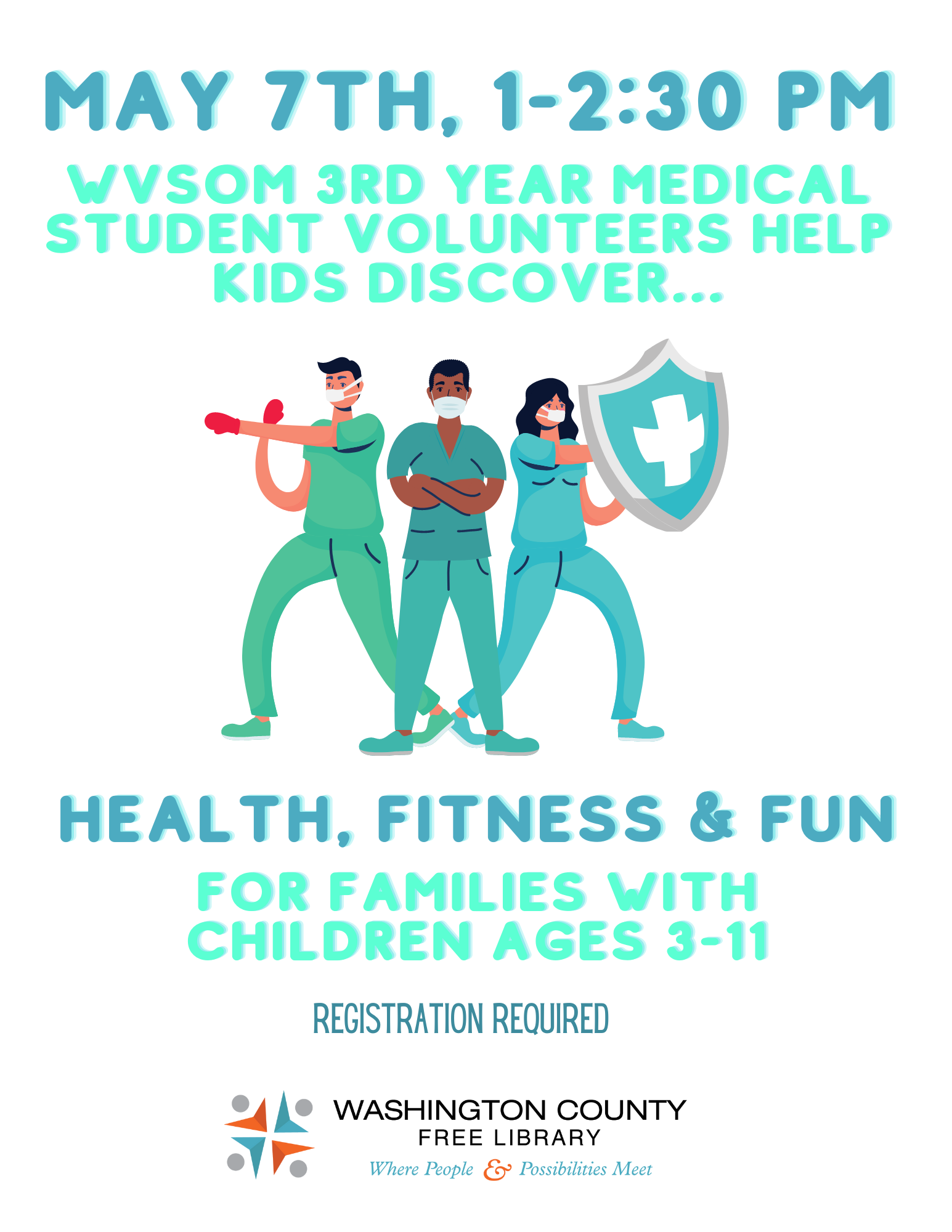 WVSOM Medical Students Help Kids Discover Health, Fitness and Fun!