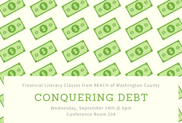 Financial Literacy Class from REACH of Washington County Conquering Debt