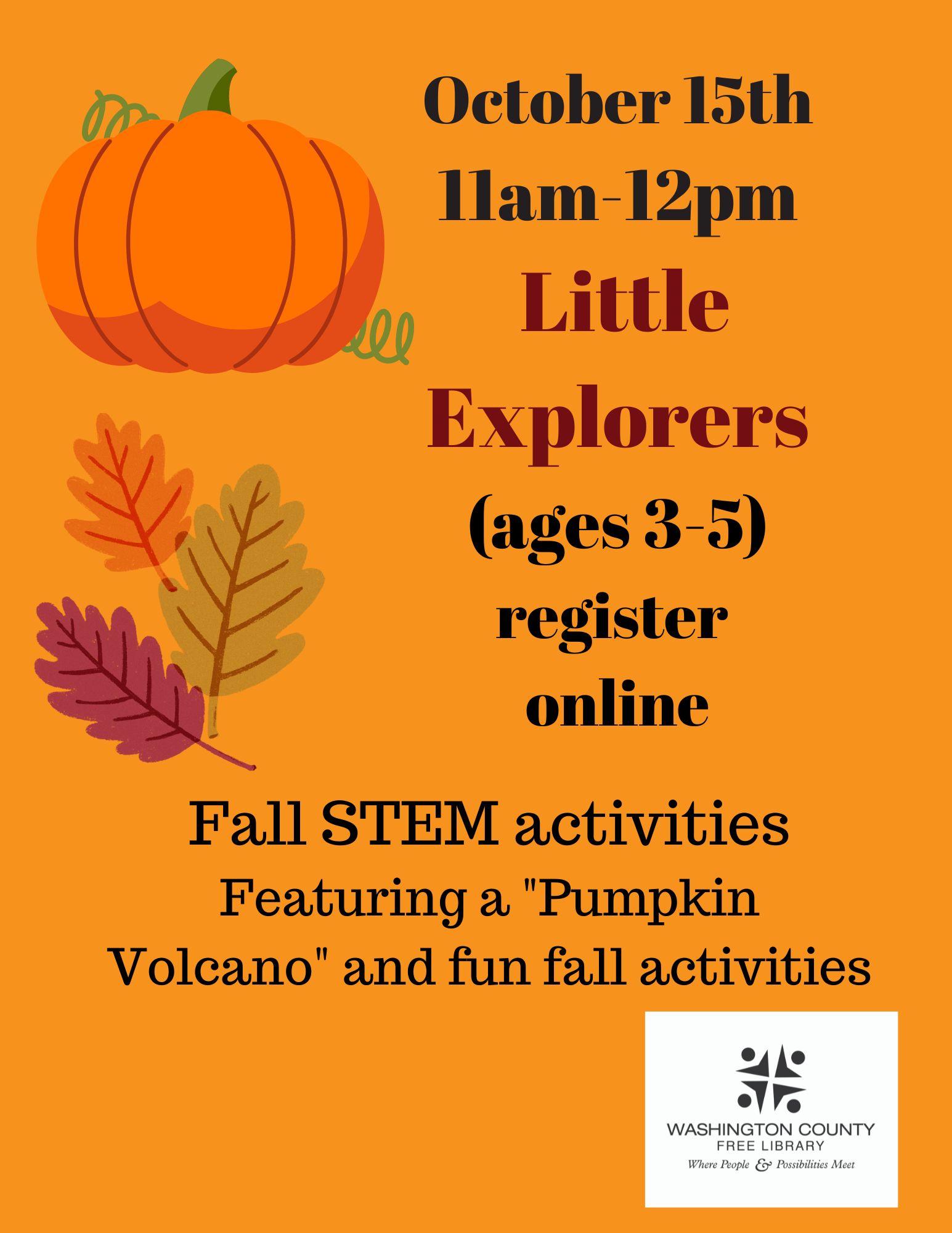 Little Explorers-Fall STEM Activities