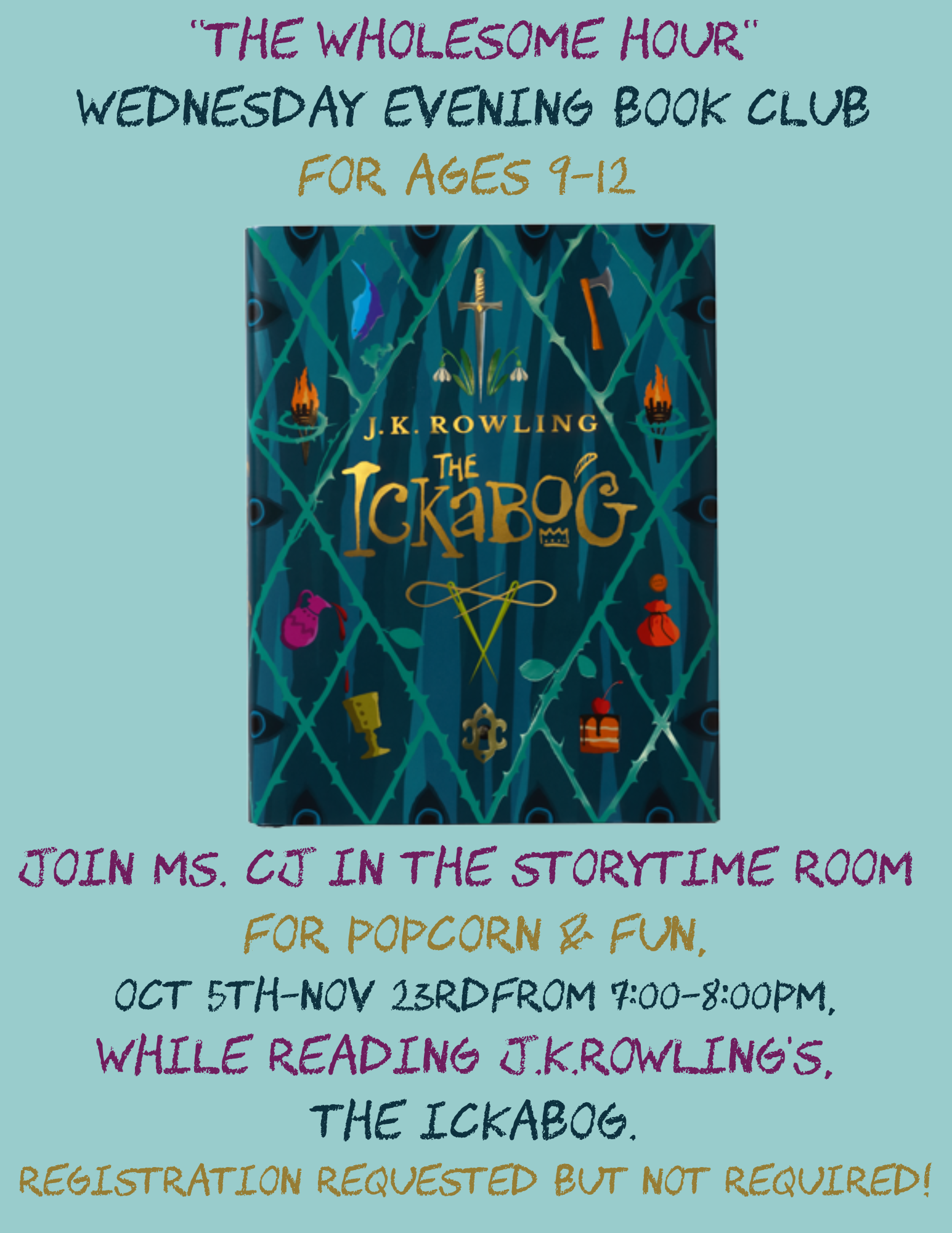 New Book Club Ages 9-12
