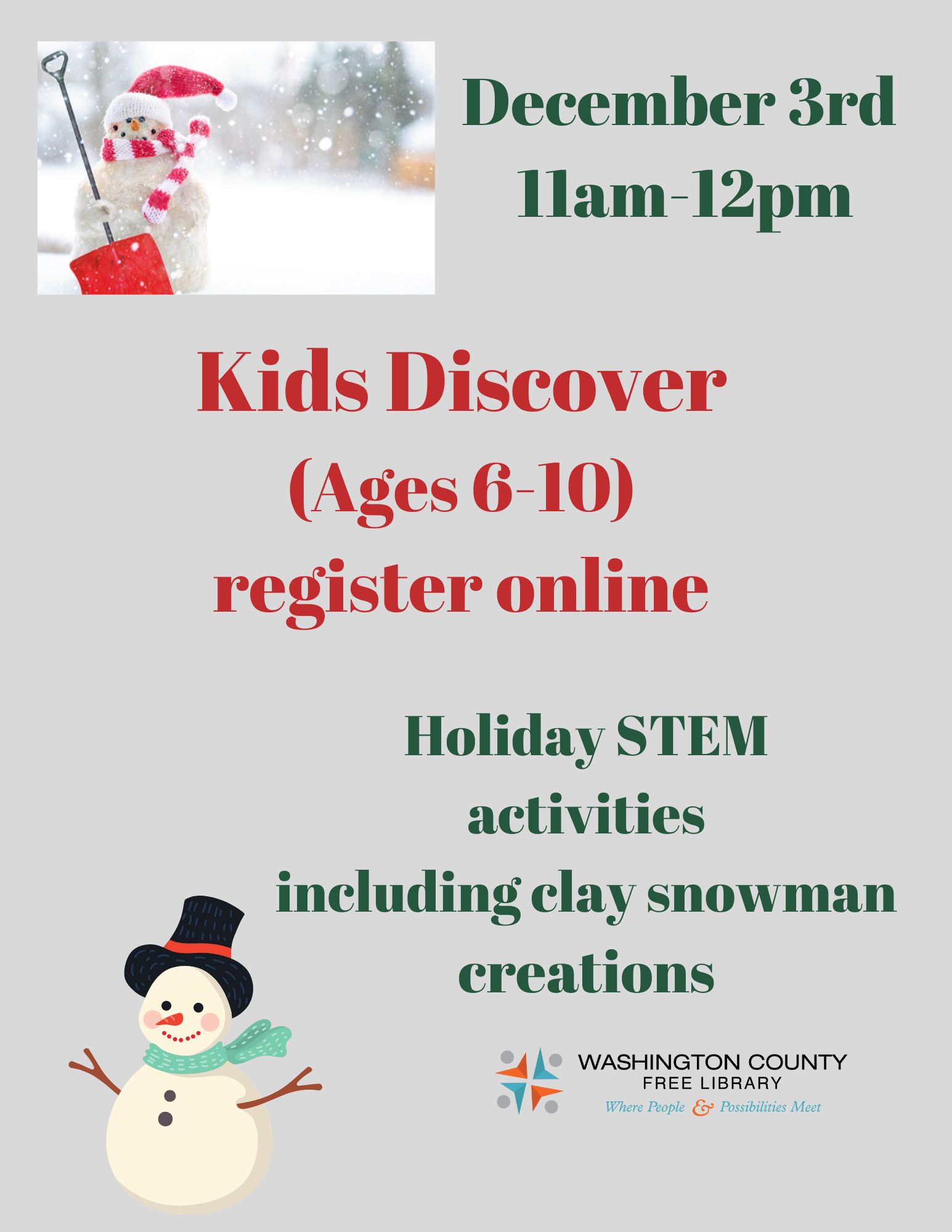 Kids Discover Holiday STEM Activities