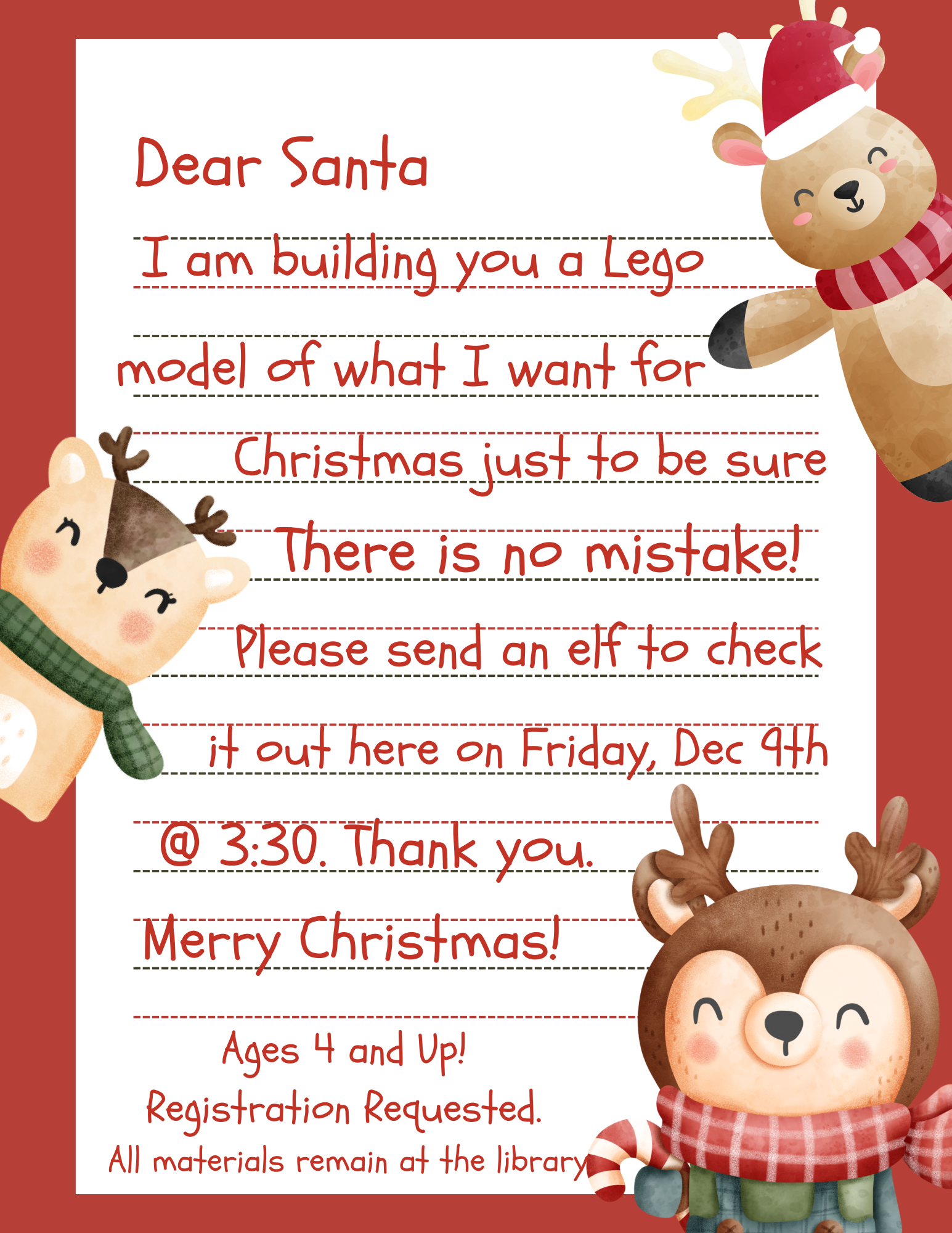 Lego: My Christmas Wish!