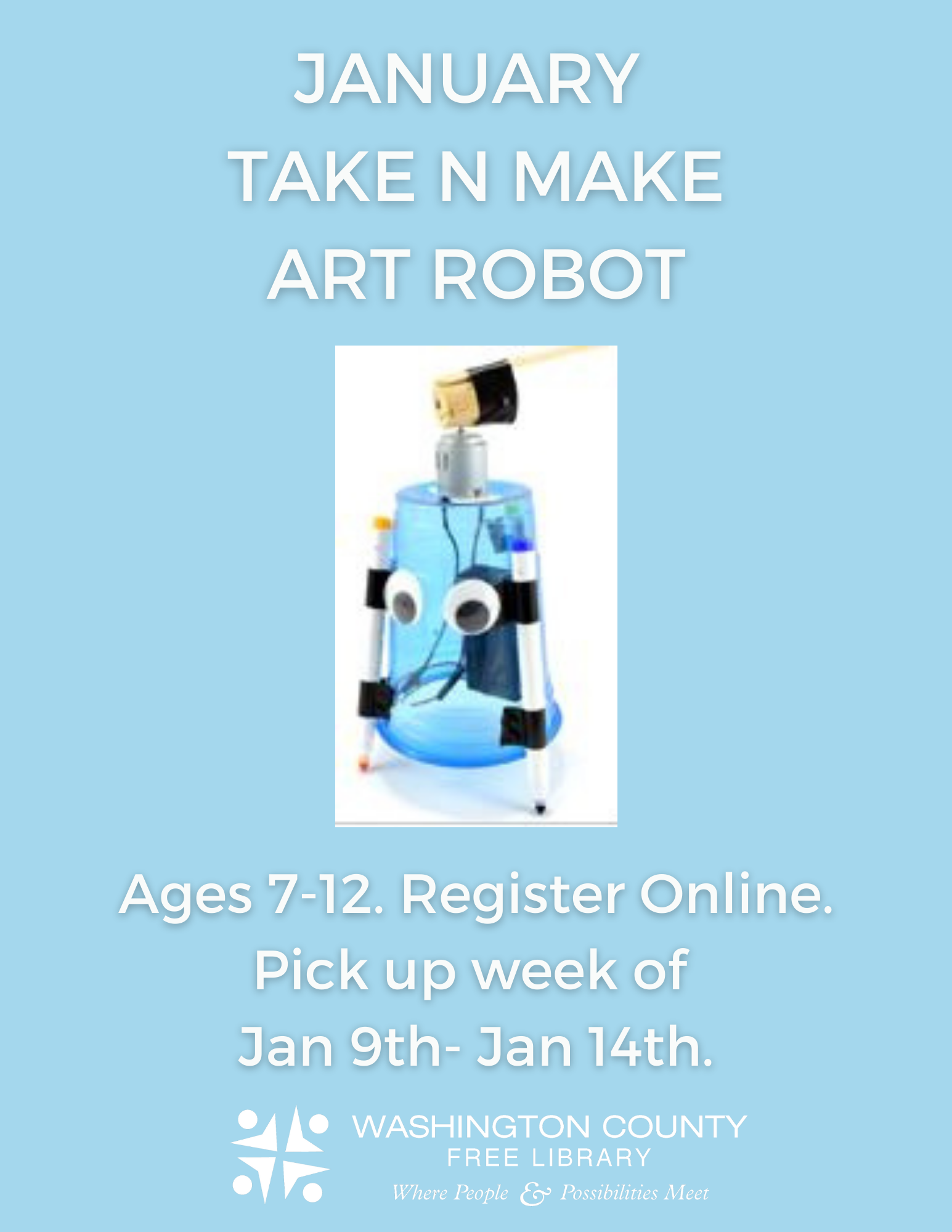 Take and Make STEM Art Robot