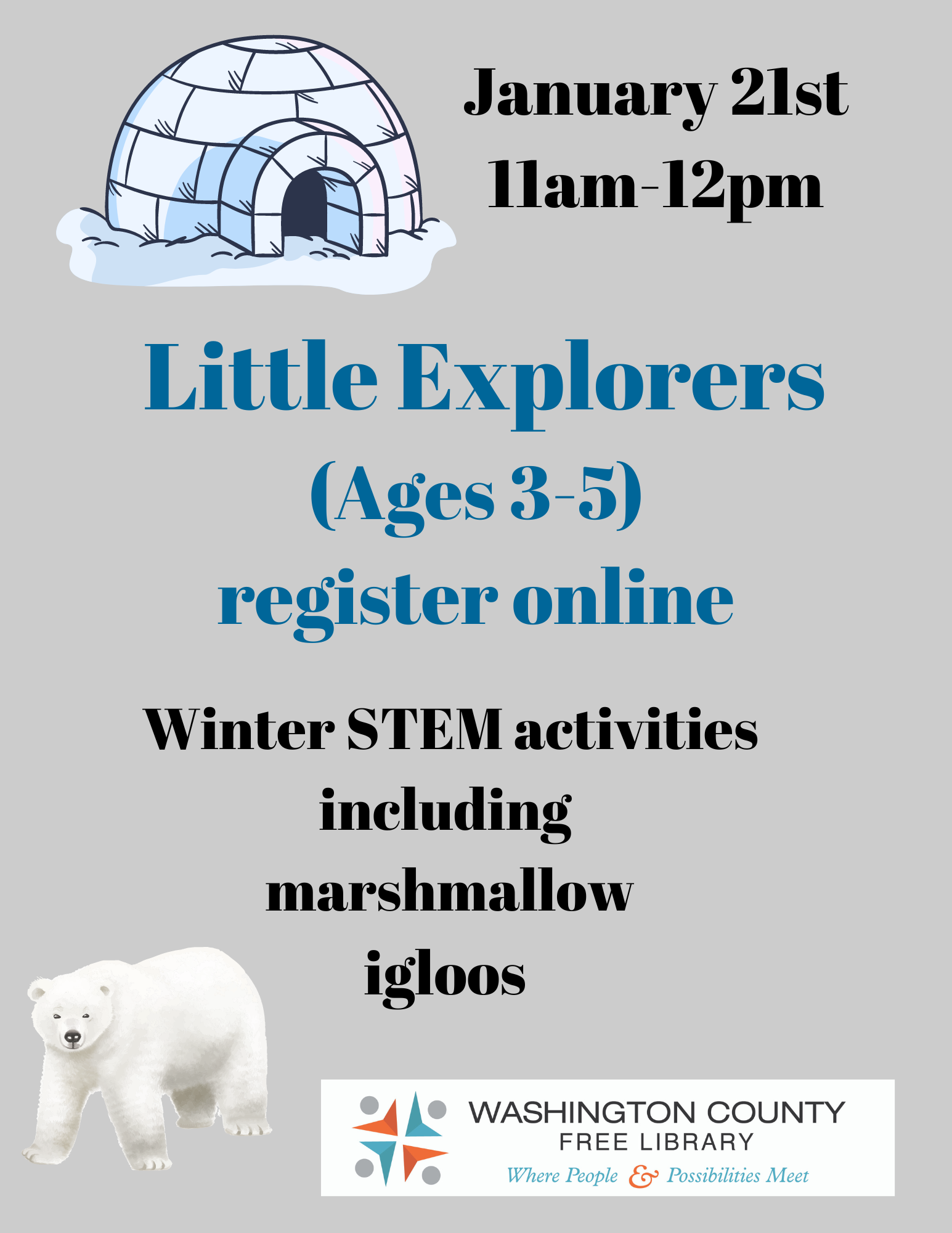Little Explorers: Winter STEM Activities
