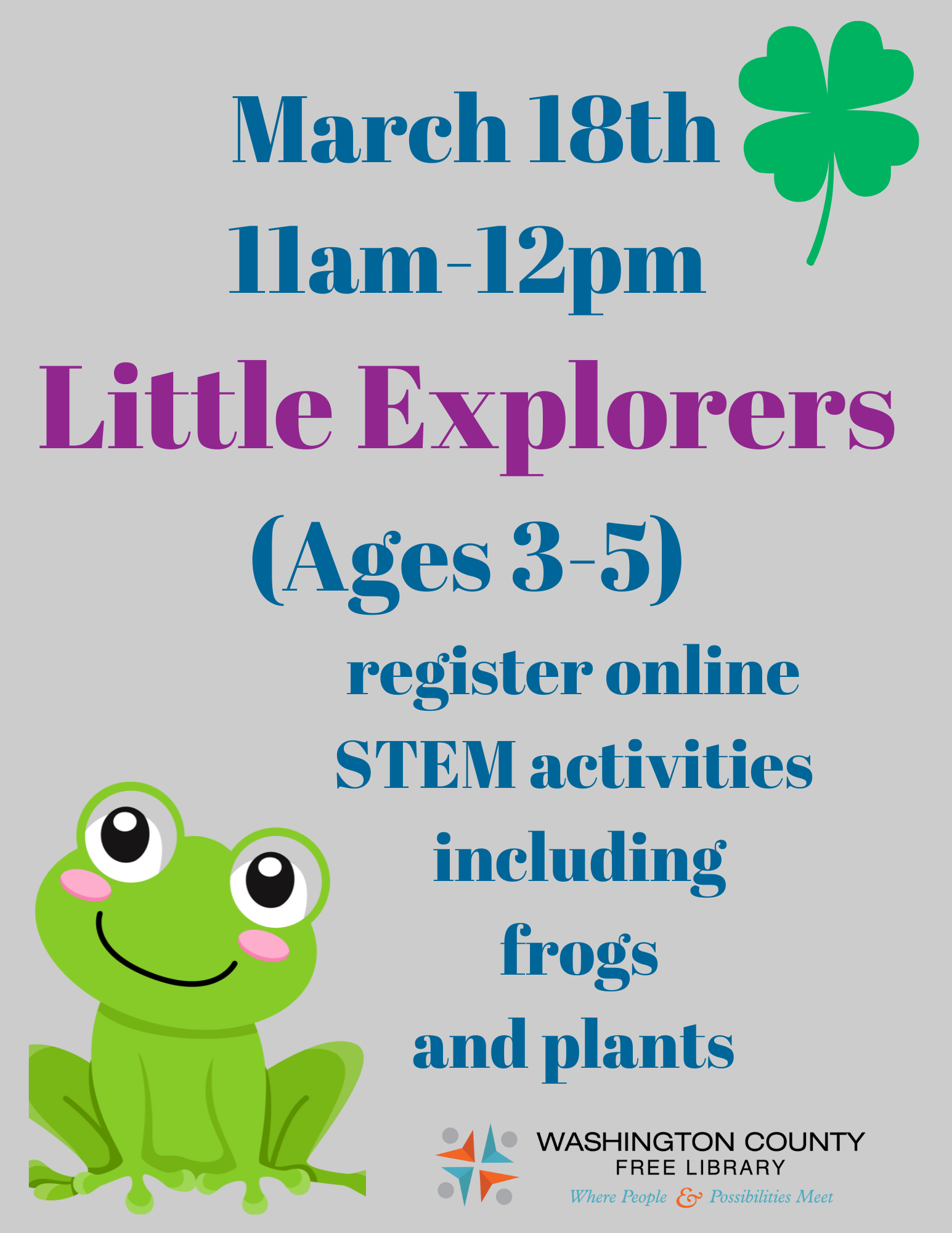 Little Explorers: Spring STEM Activities