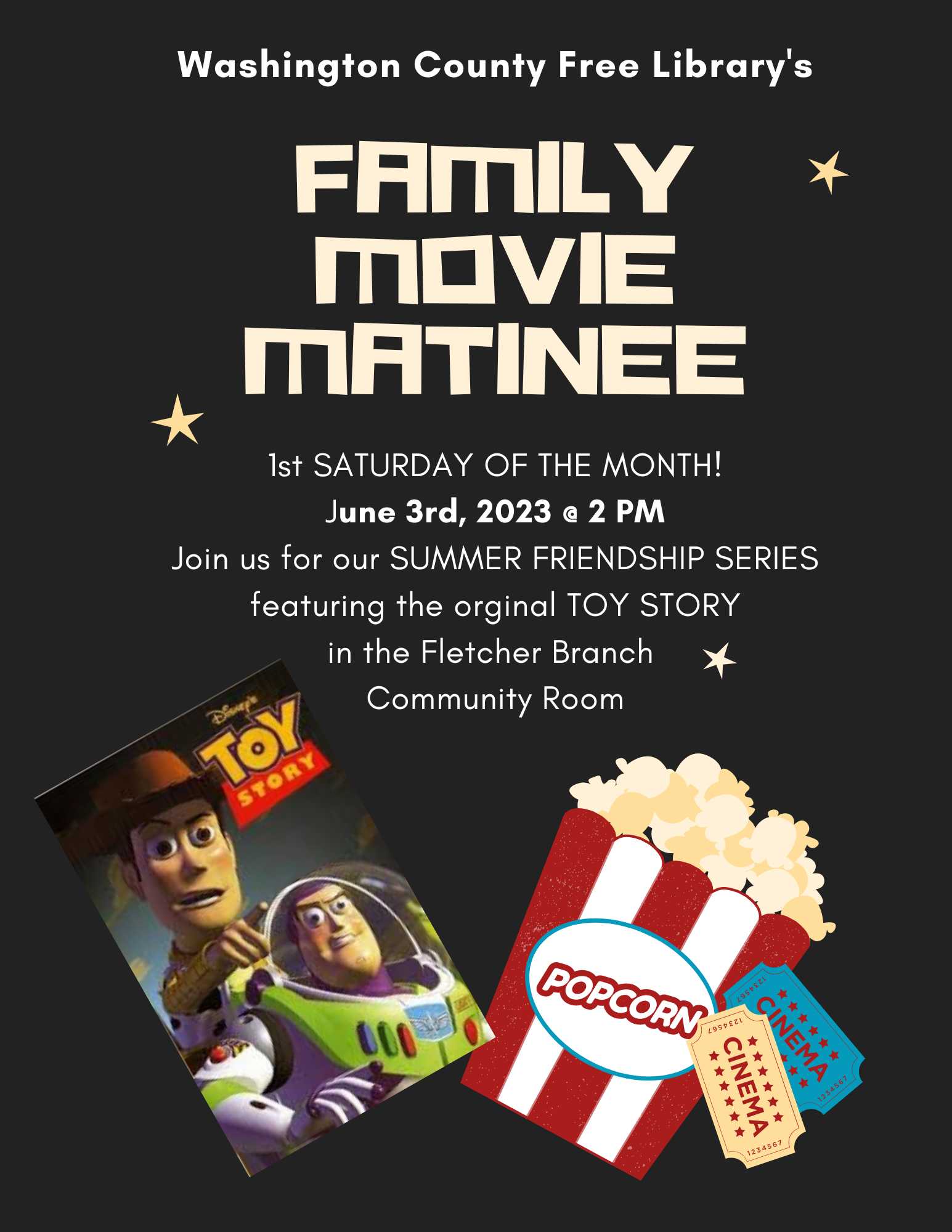 Family Movie Matinee - Toy Story!