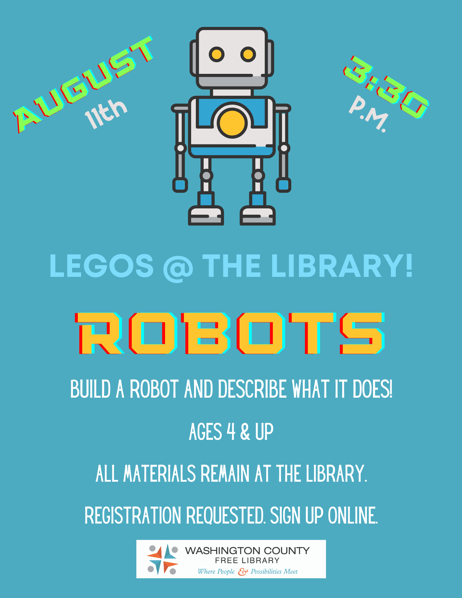 Lego: ROBOTS!
