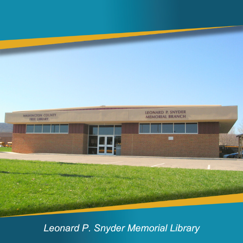 Exterior shot of the Clear Spring Branch Library