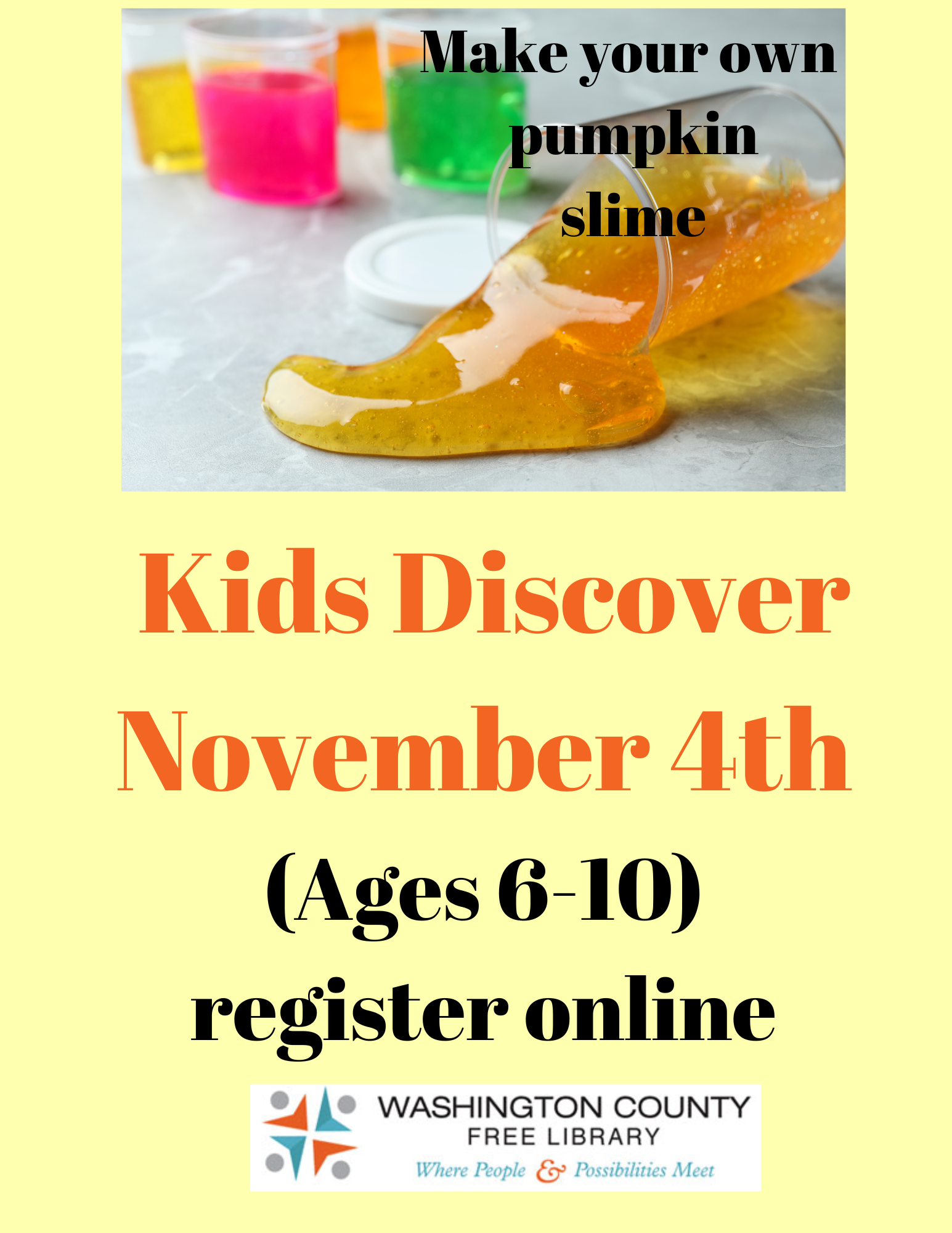 Kids Discover: Pumpkin Slime