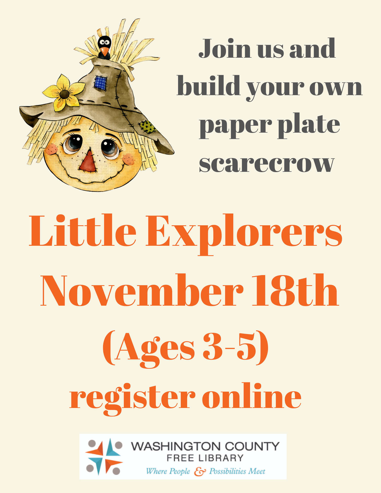 Little Explorers: Scarecrow Paper Plate creations