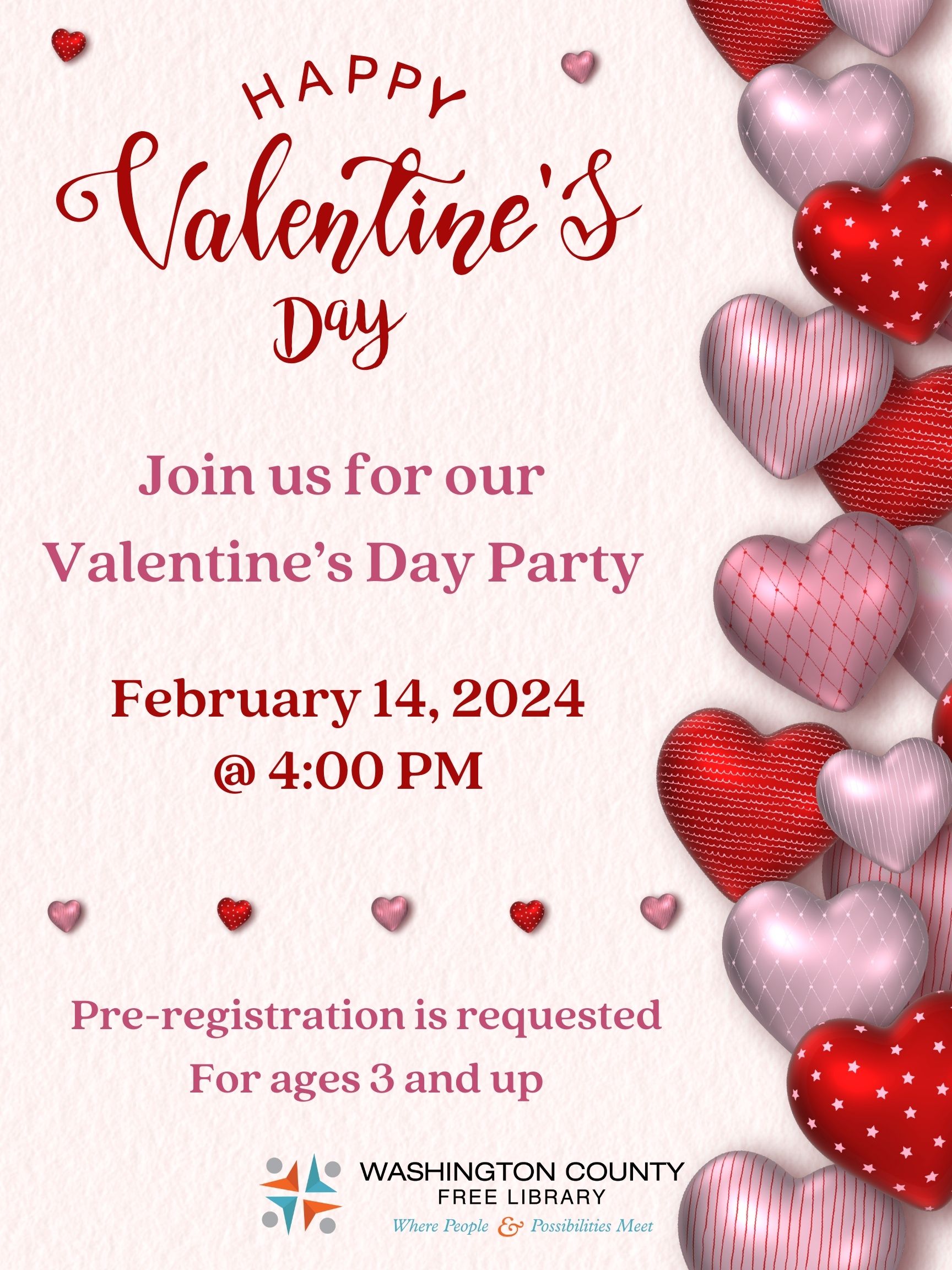Valentine's Party Information