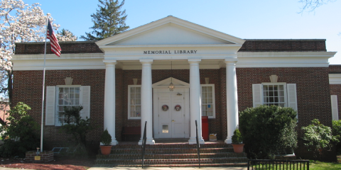 Exterior shot of Williamsport Memorial Library