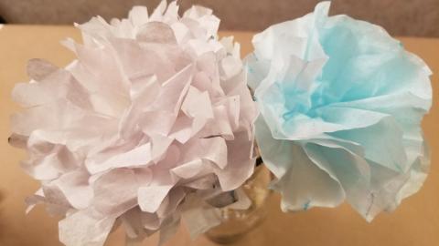 Easy Coffee Filter Flowers