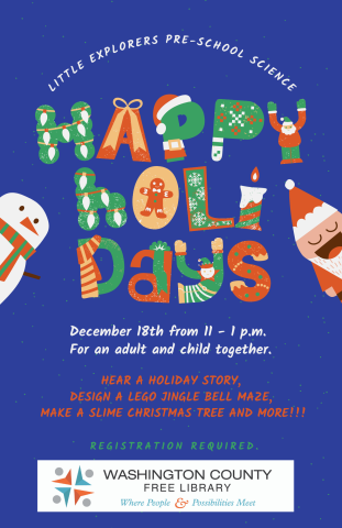 Little Explorers Preschool Science: Holiday Fun!