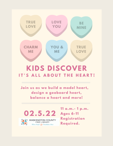 KIDS DISCOVER SCIENCE - HEART - STEM PROGRAM