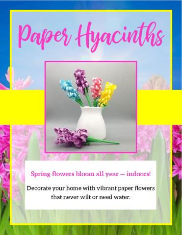 Paper Hyacinths 