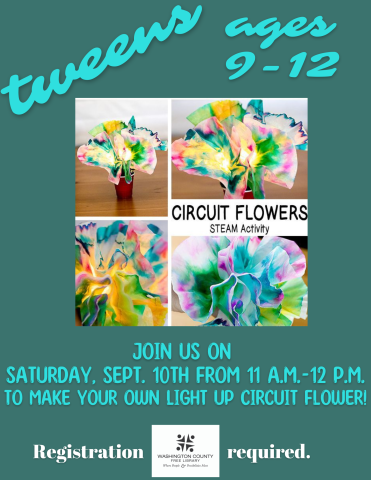 Tween STEAM Light Up Circuit Flower