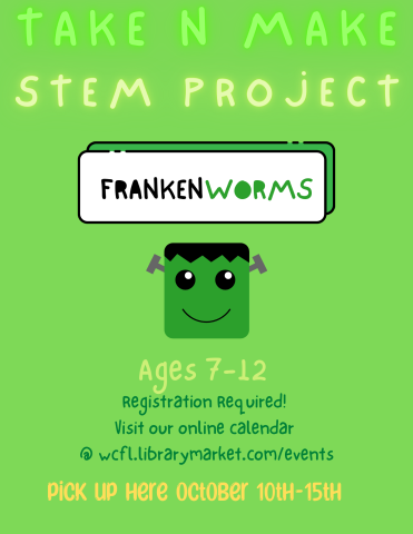 Take N Make Frankenworms!