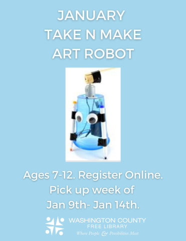 Take and Make STEM Art Robot
