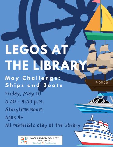 Legos at the Library: Built a Ship or Boat