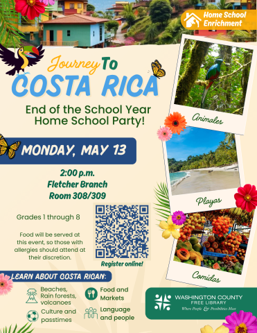 End of the Year Home School Party: Journey to Costa Rica