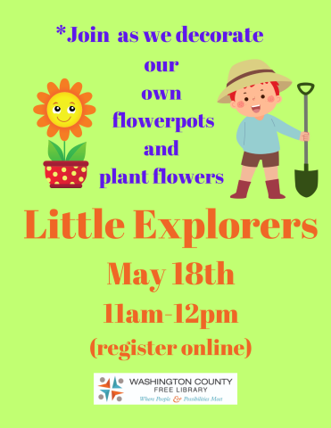 Little Explorers: Flowerpot Designs