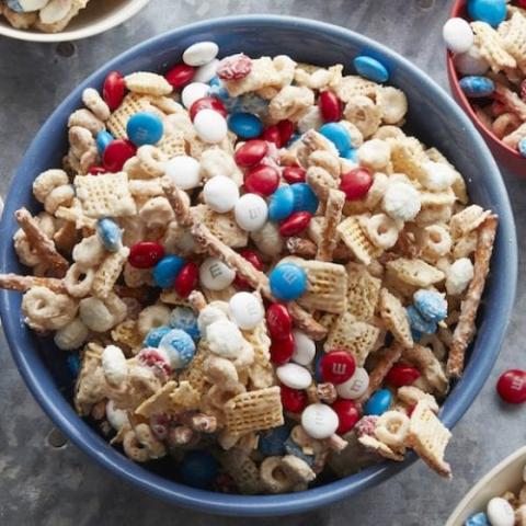 Teen Chef -- 4th of July Sweet Snack Mix