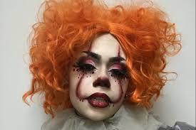 Cosplay make-up clown