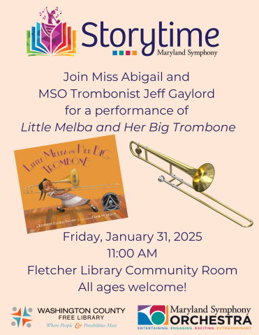 Maryland symphony trombone storytime