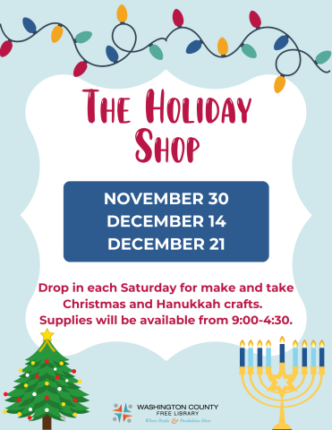 holiday shop information