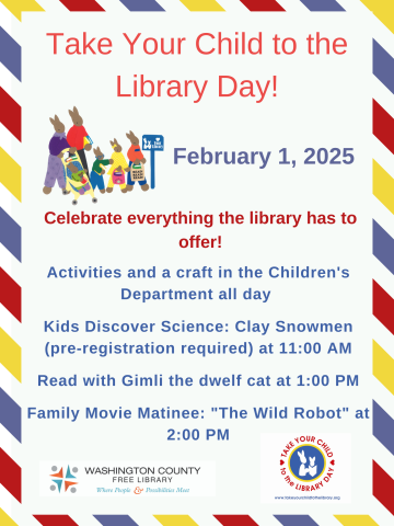 take your child to the library schedule