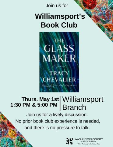 may book selection the glass maker cover of the book 
