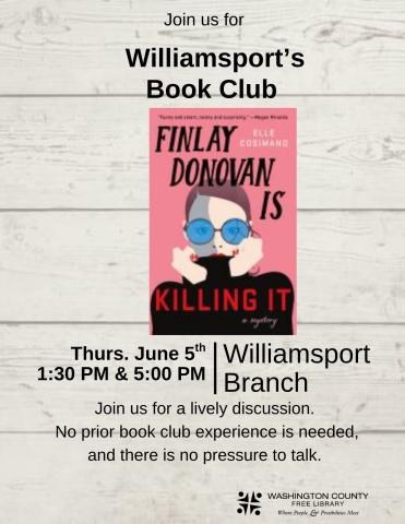 cover of book Finlay donovan is killing it