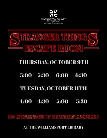 poster with event info