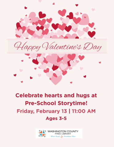 Valentine's Day Pre-School Storytime