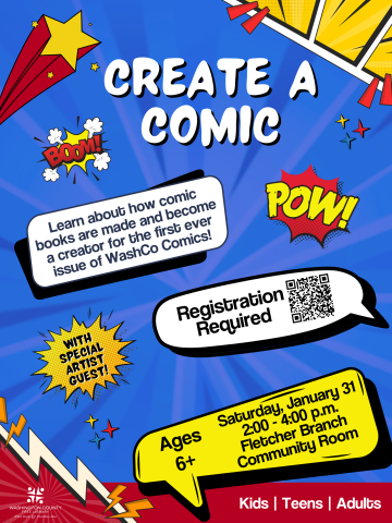 Create a Comic Flyer