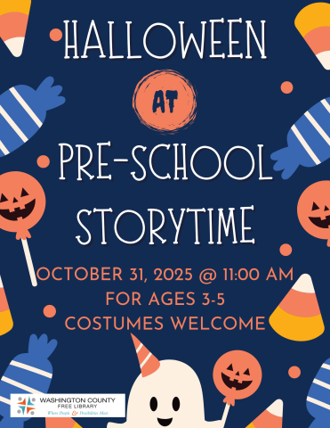 Halloween at Pre-School Storytime