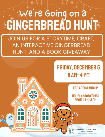 we're going on a gingerbread hunt
