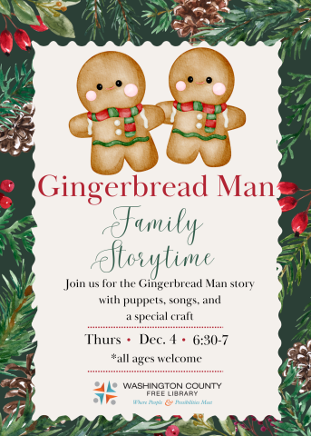 Family Story Night: The Gingerbread Man