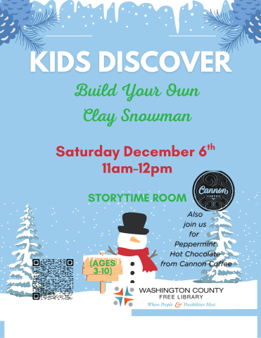 Kids Discover: Clay Snowman Creations