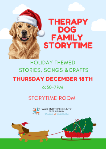 Therapy Dog Storytime