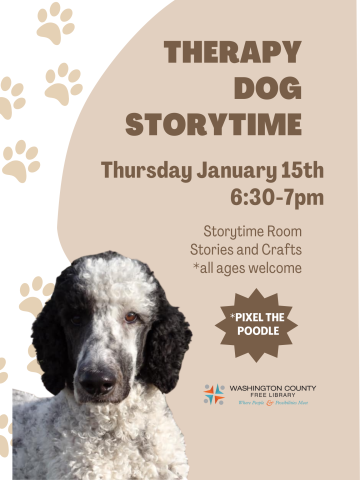 Therapy Dog Storytime